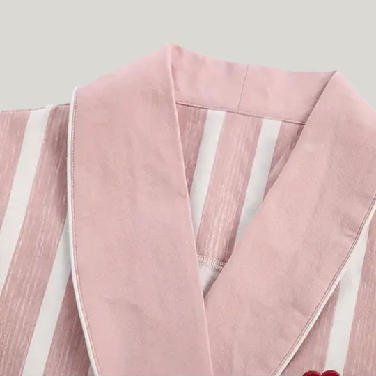 Comfortable And Breathable Women'S Robe, Housecoat Nightgown With Pocket & Belt