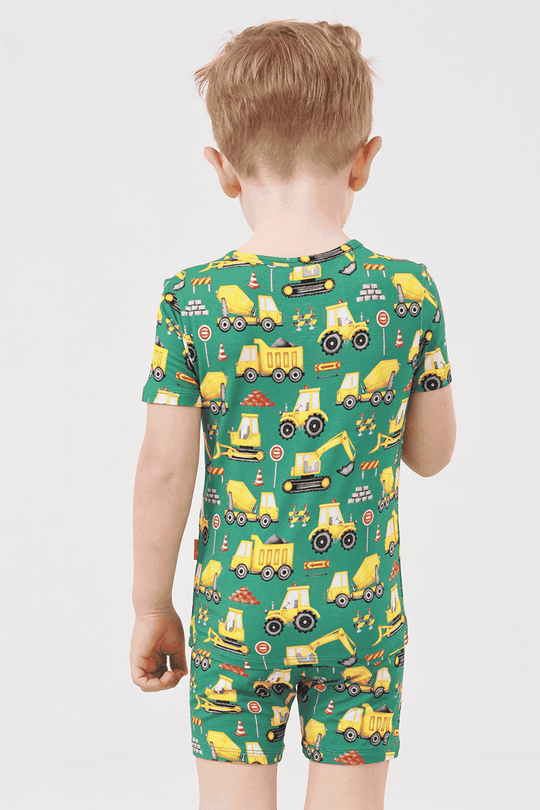 Custom Kids Bamboo T-Shirt, Fitted Pajama Set Manufacturer-2416520017