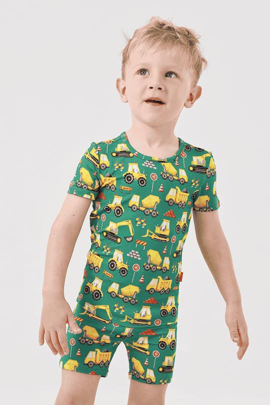Custom Kids Bamboo T-Shirt, Fitted Pajama Set Manufacturer