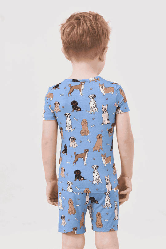 Custom Kids Bamboo T-Shirt, Fitted Pajama Set Manufacturer-2416520017