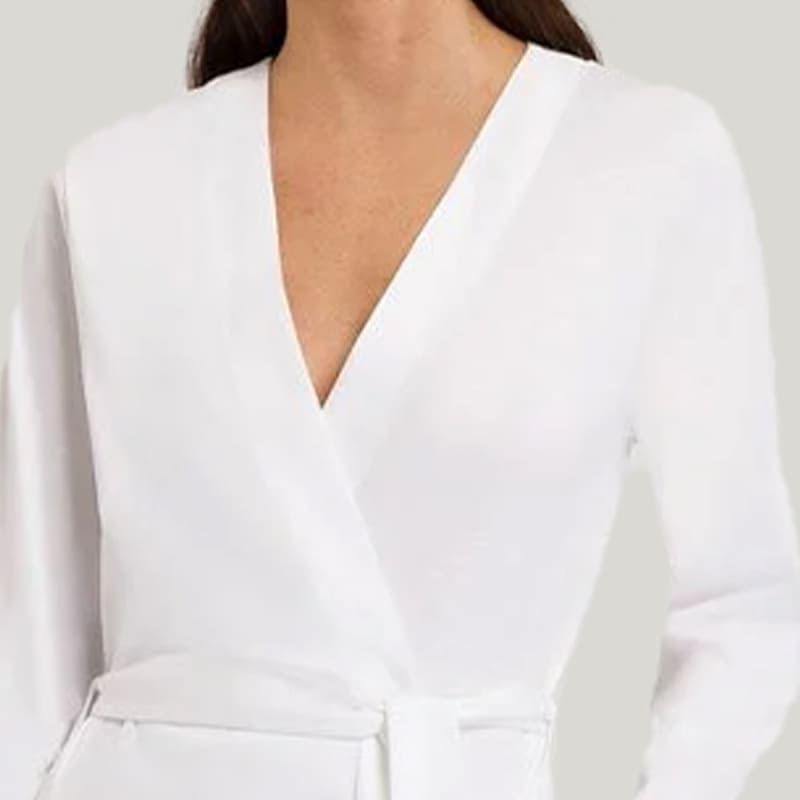 Wholesale Women'S Back Hollow Long Robes & Dressing Gowns, Skin-Friendly Silky Lightweight Sleepwear 2Pcs
