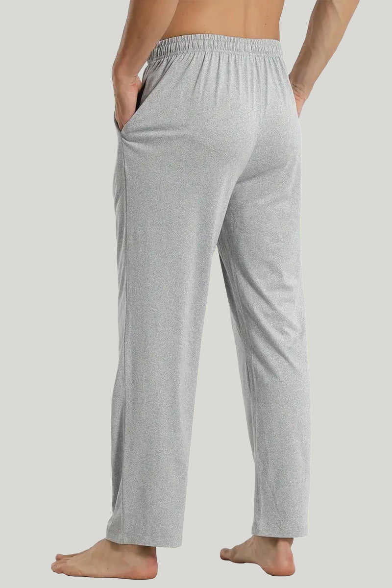 Soft And Comfortable Men'S Long Pajama Pants With Drawstring And Pocket Bamboo Fiber Pajama Pants