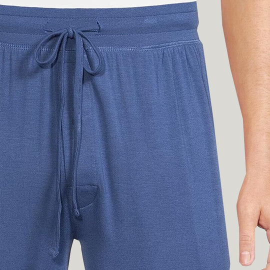 Soft And Comfortable Men'S Long Pajama Pants, Bamboo Fiber Pajama Pants With Drawstring
