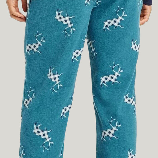 Soft And Comfortable Men'S Button Long Pajama Pants With Drawstring And Pocket Bamboo Fiber Pajama Pants