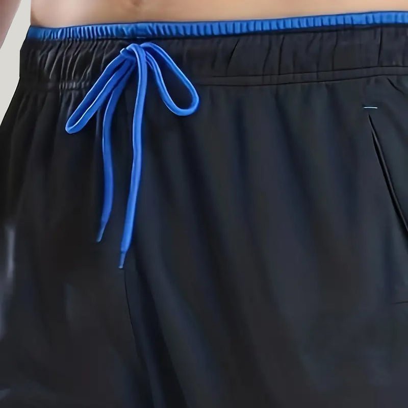 Soft And Comfortable Men'S Long Pajama Pants, Bamboo Fiber Wide-Leg Casual Pants With Drawstring And Pocket