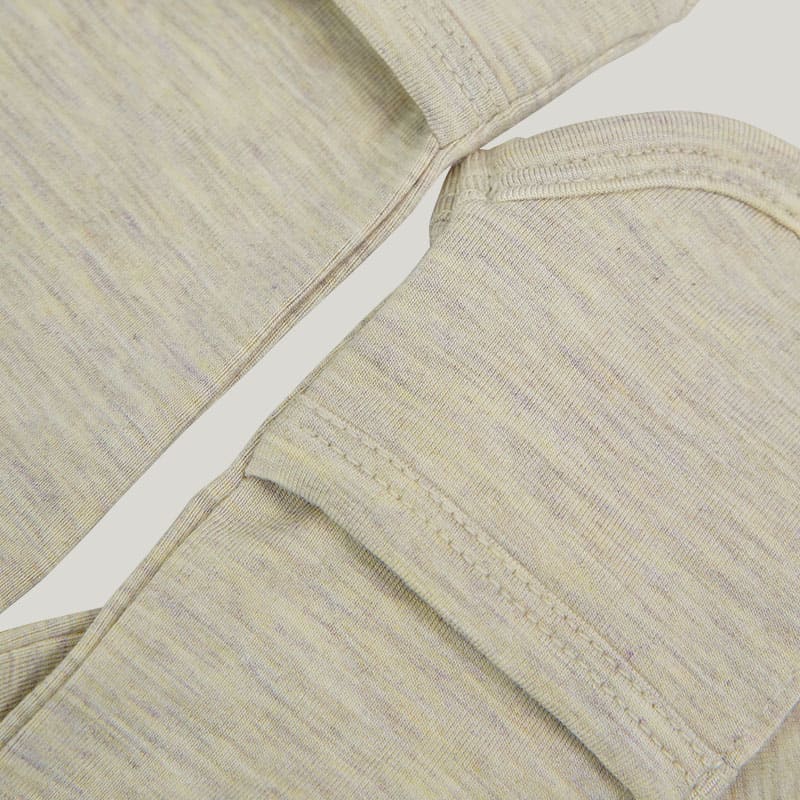 Custom Newborn Organic Cotton Sleeping Bag, Snap Button Fold Hands Knotted Gown Wholesale Manufacturers-2311820220
