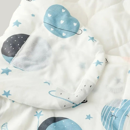 Thickened Newborn Sleeping Bag Swaddle Soft And Comfortable Bamboo Fiber Quilt