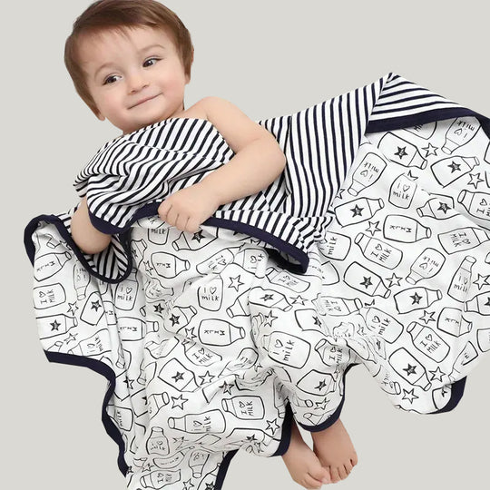 Custom Newborn Swaddle Blanket 