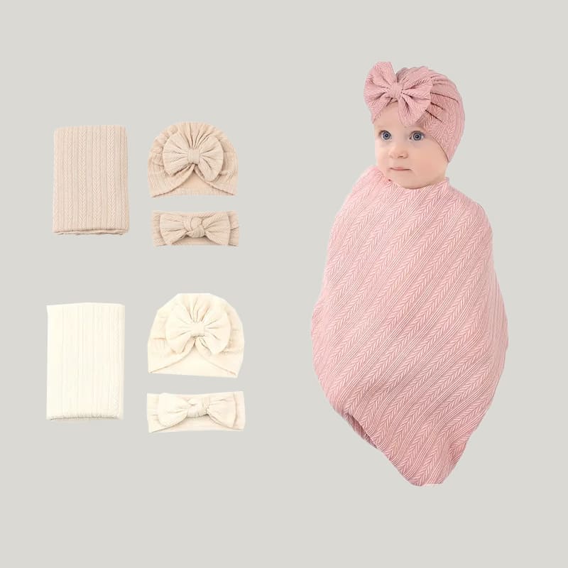 Custom Newborn Swaddle Blanket 