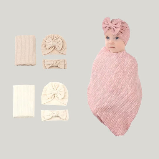 Custom Newborn Swaddle Blanket 