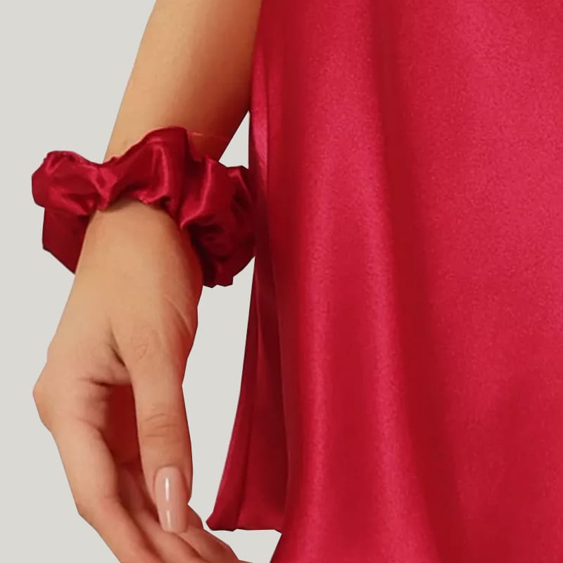 Elegant Classic Women'S Suspender Silk Camisole Nightdress