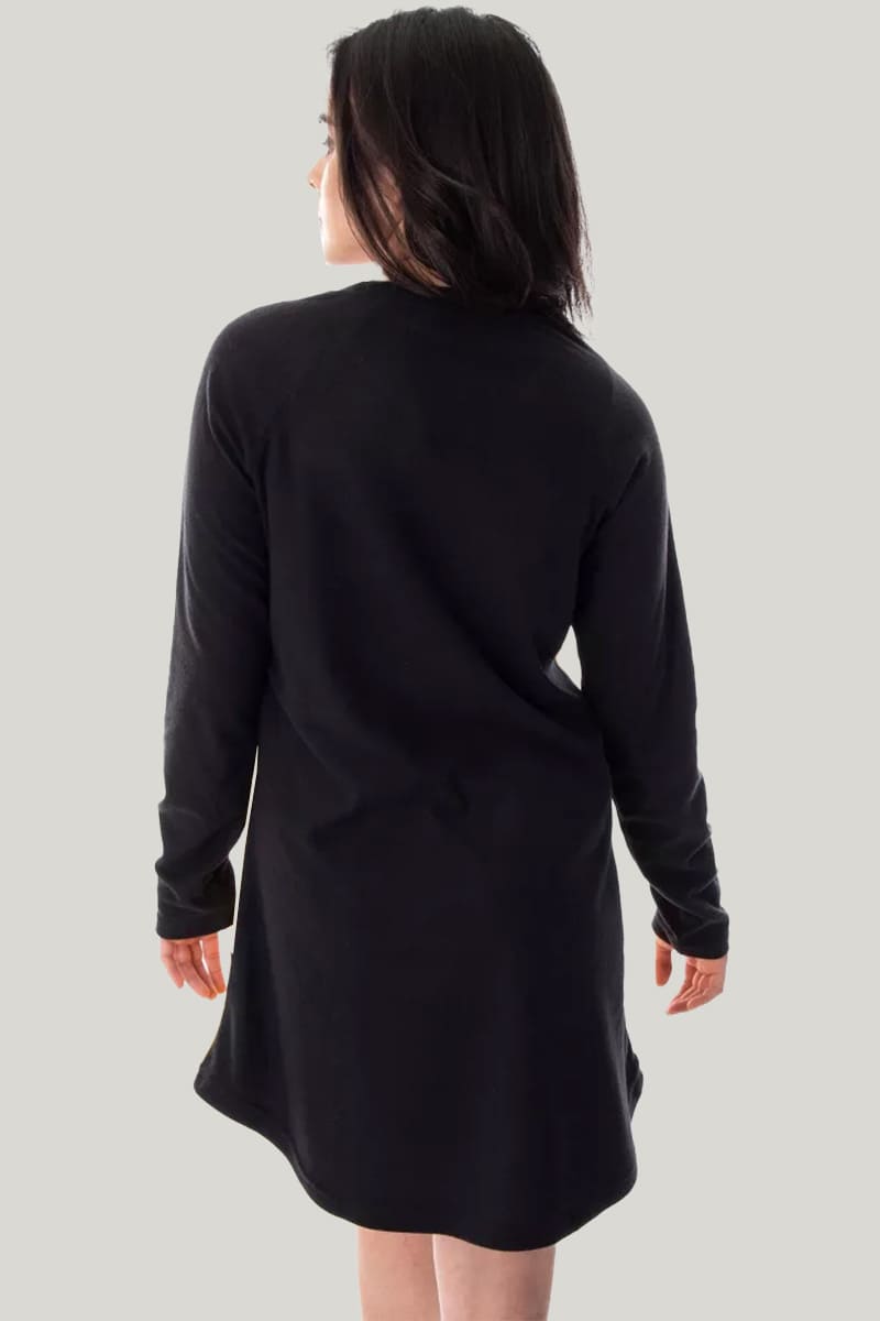Soft And Comfortable Home Long-Sleeved Nightgown Sports Style Nightgown