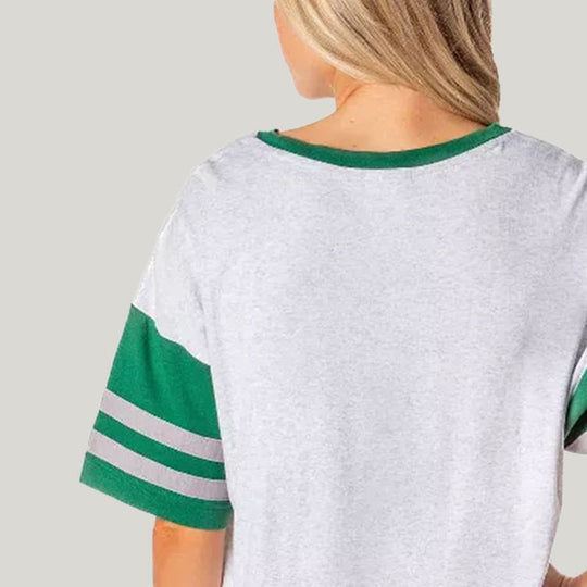 Soft And Comfortable Home Long-Sleeved Nightgown Sports Style Nightgown