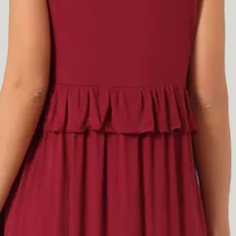 Soft And Skin-Friendly Women'S Short-Sleeved Button Nightgown