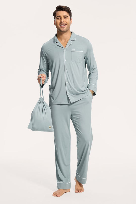 Custom Piping Bamboo Pyjama,Bulk Nighty Manufacturer