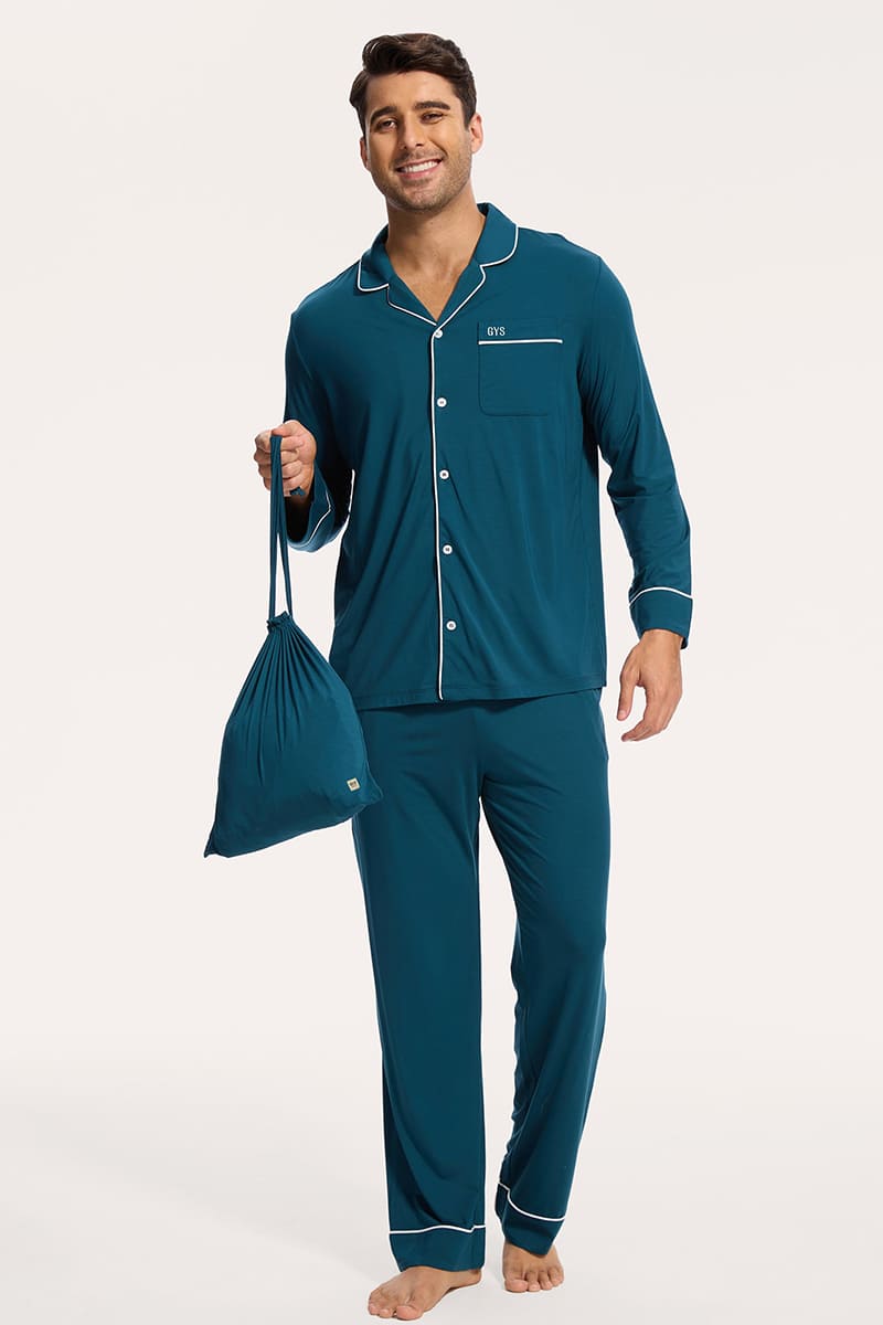Custom Piping Bamboo Sleepwear,Bulk Nighty Supplier