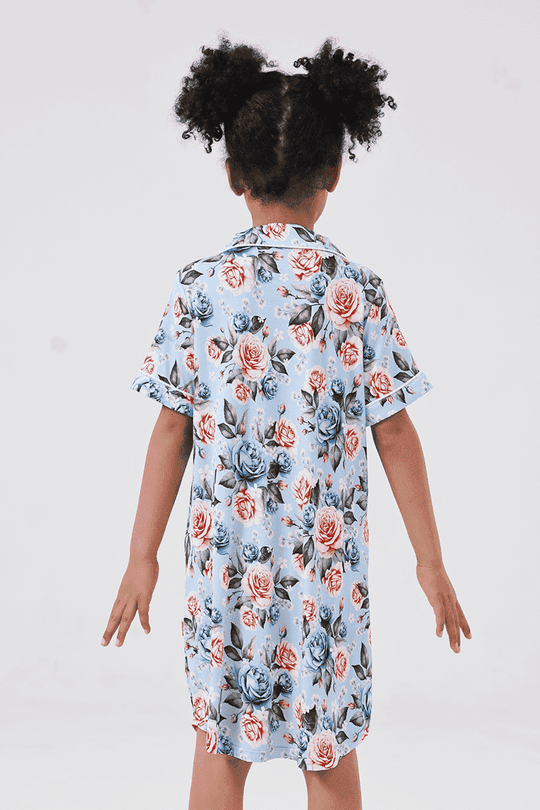 Custom Kids Bamboo Sleepshirt Nightshirt Manufacturer-2416520372