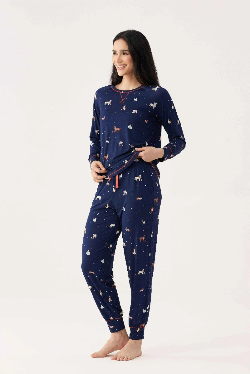 Private Label Women Bamboo Pajama Set Factory