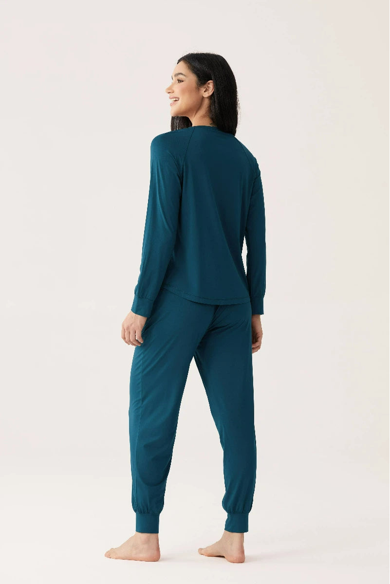 White Label Women Bamboo Sleepwear Set Factory