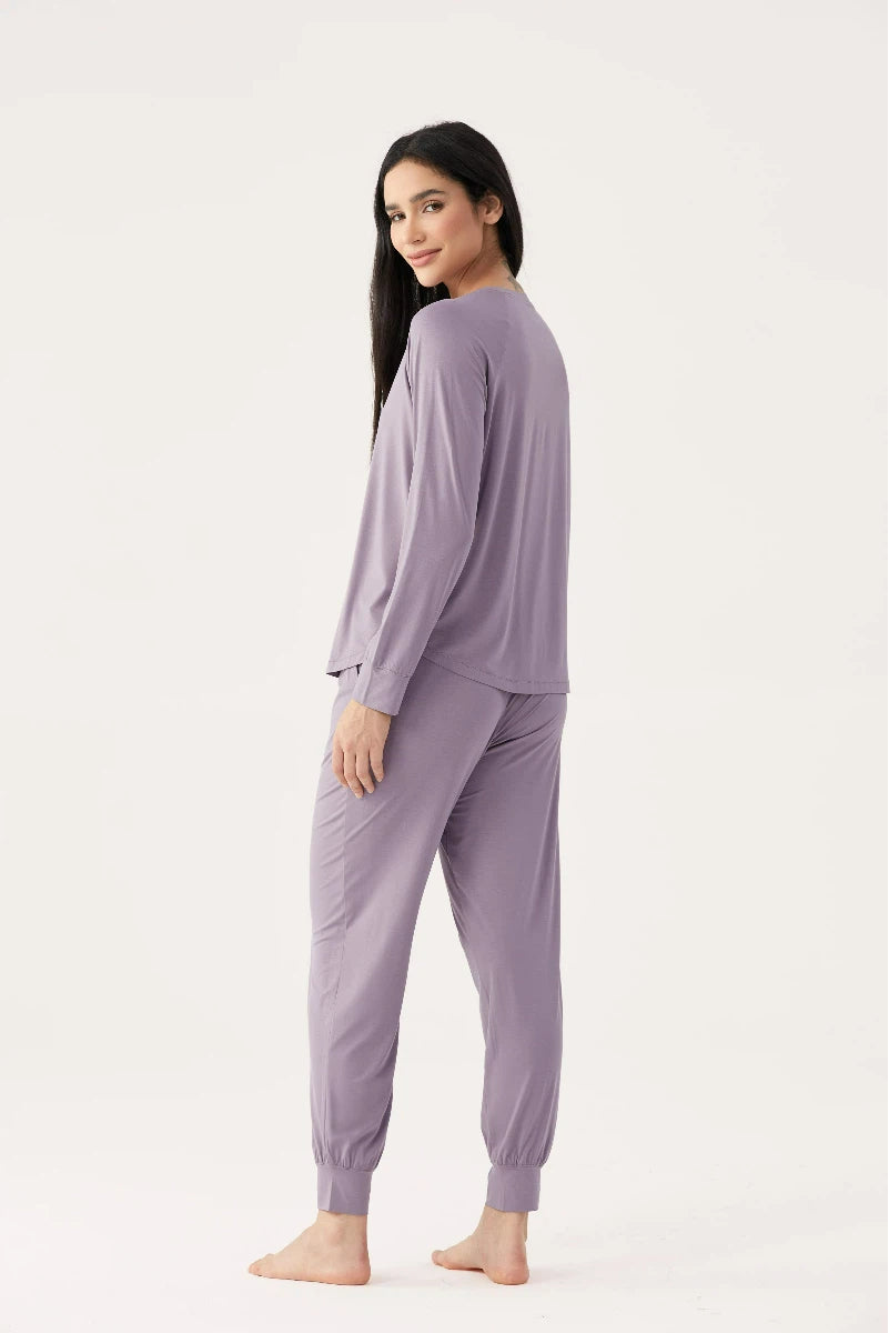 White Label Women Bamboo Sleepwear Set Factory
