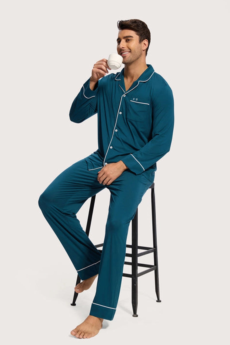 Custom Piping Bamboo Sleepwear,Bulk Nighty Supplier-2616830070