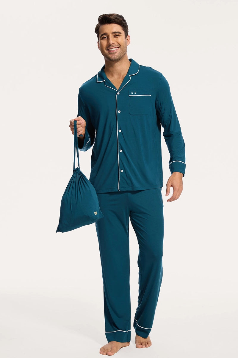 Custom Piping Bamboo Sleepwear,Bulk Nighty Supplier
