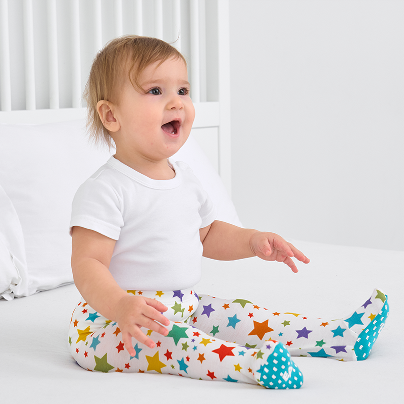 Customized Baby Bamboo T-Shirt, Footed Pajama Pants-2416520327