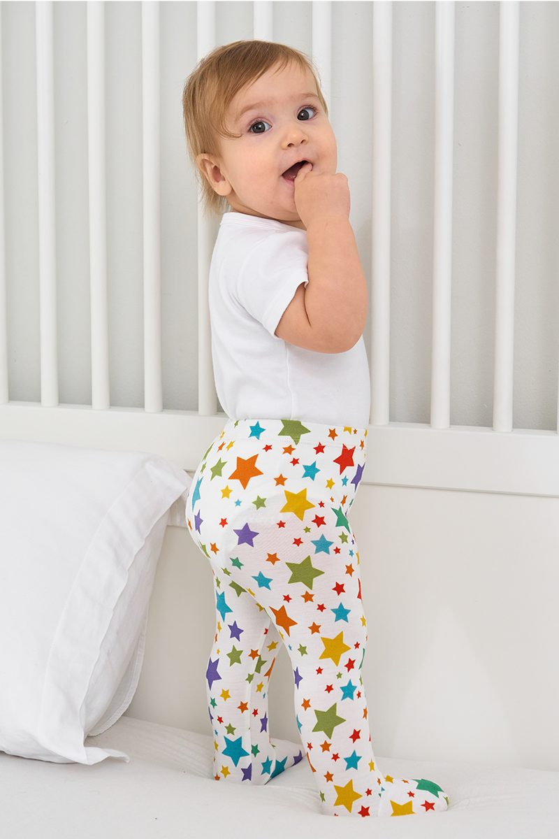 Customized Baby Bamboo T-Shirt, Footed Pajama Pants