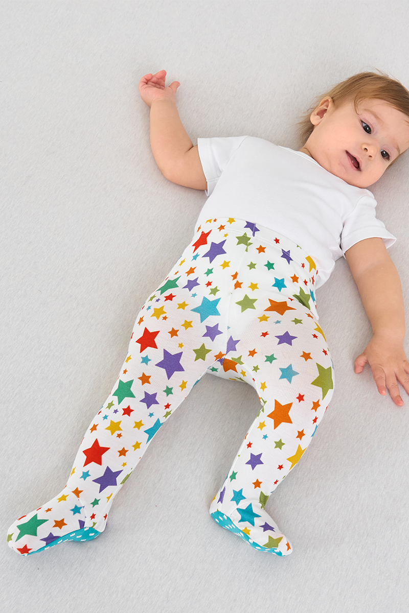 Customized Baby Bamboo T-Shirt, Footed Pajama Pants-2416520327
