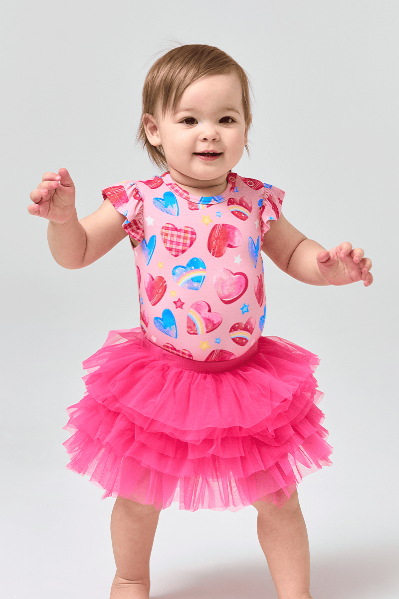 Customized Baby Knitted Shorts Tutu Dress-