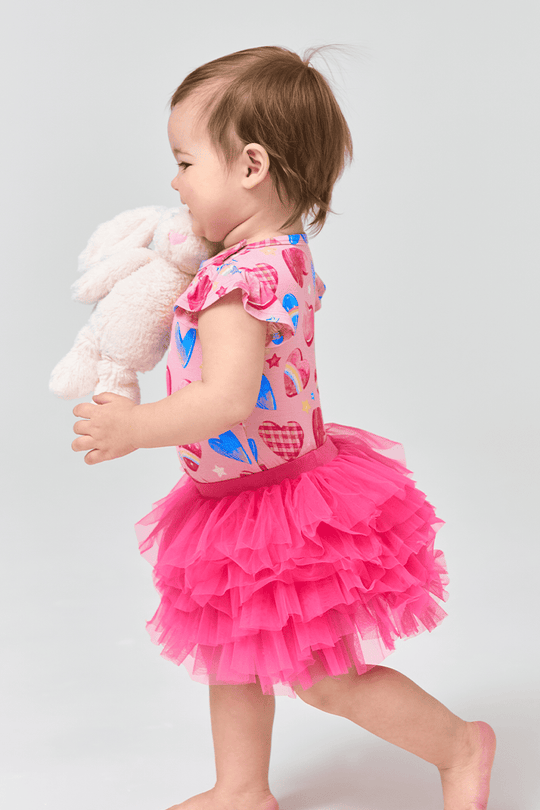 Customized Baby Knitted Shorts Tutu Dress-2416520199