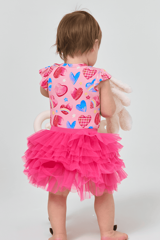 Customized Baby Knitted Shorts Tutu Dress-2416520199