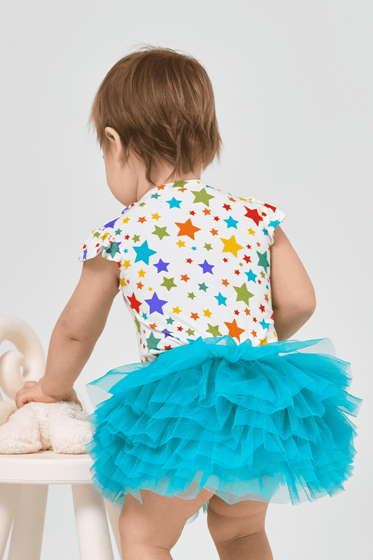 Customized Baby Knitted Shorts Tutu Dress-2416520199