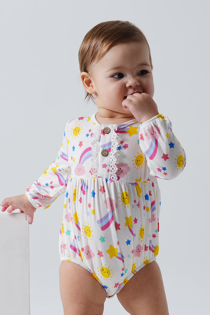 Customized Bamboo Baby Onesies, Infant Long-Sleeved Onesie Manufacturers