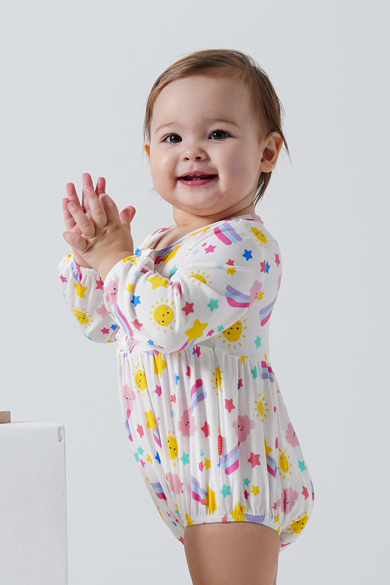 Customized Bamboo Baby Onesies, Infant Long-Sleeved Onesie Manufacturers-2416520459
