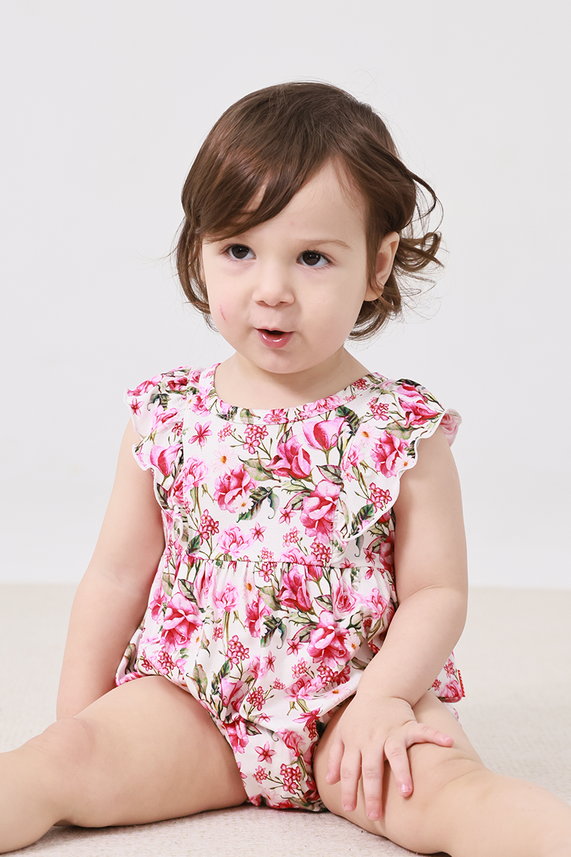 Customized Bamboo Baby Onesies, Infant Sleeveless Onesie Manufacturers-2416520276