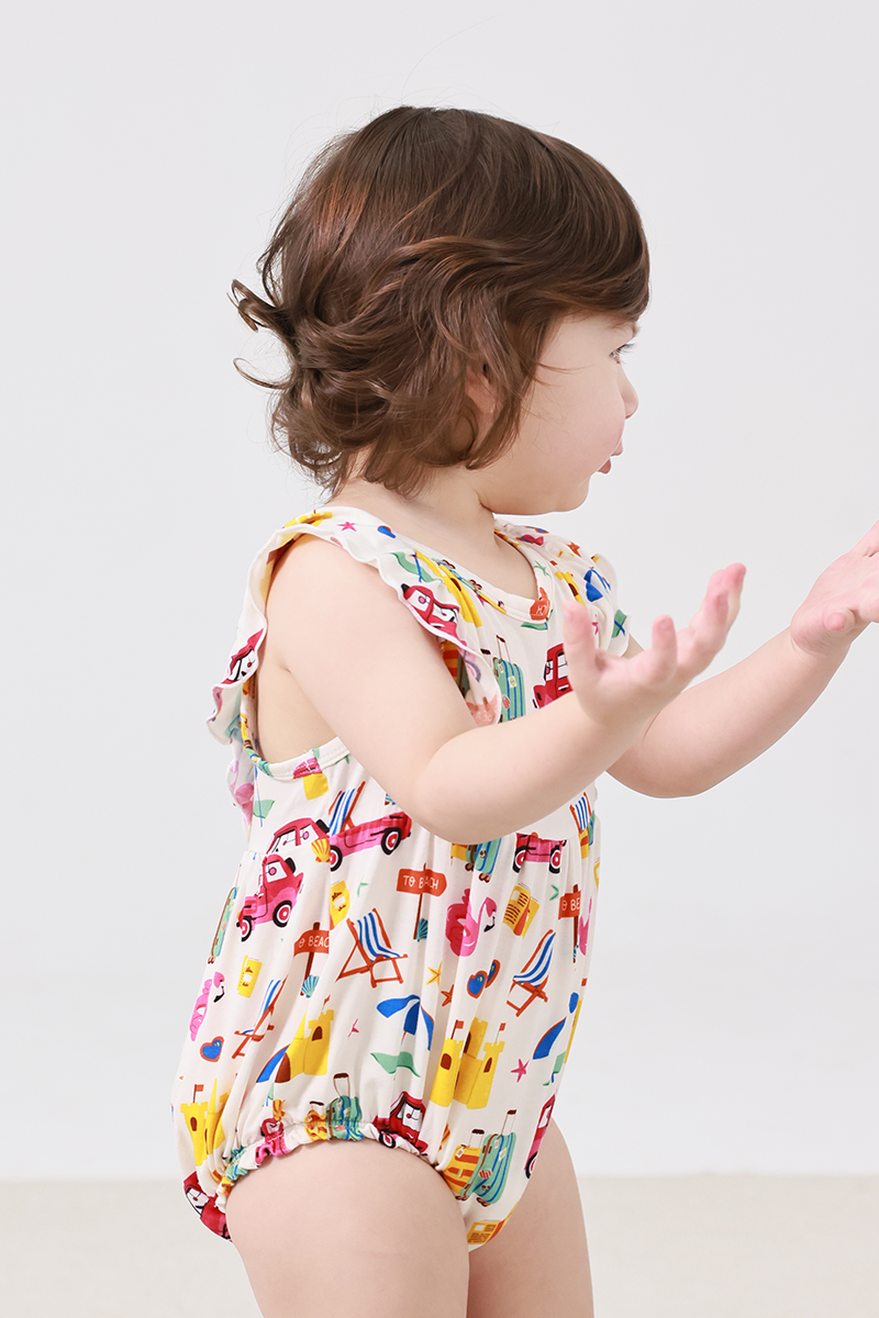 Customized Bamboo Baby Sleeveless Onesie Manufacturers-2416520276