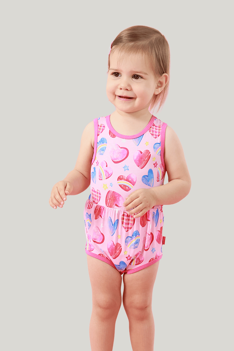 Customized Bamboo Baby Shirt, Infant Sleeveless Onesie Manufacturer