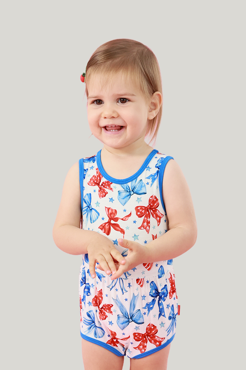 Customized Bamboo Baby Shirt, Infant Sleeveless Onesie Manufacturers