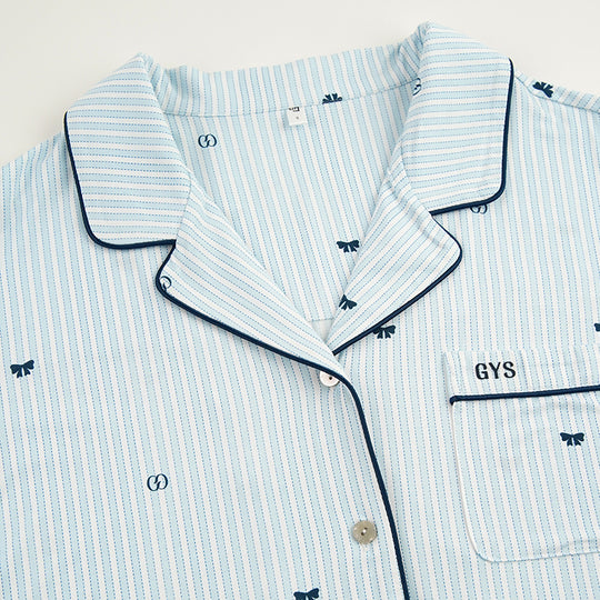 Customized Bamboo Piping Pajamas
