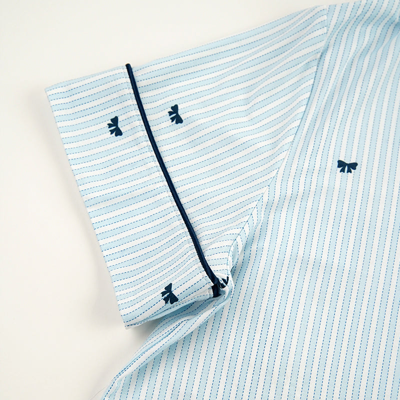 Customized Bamboo Piping Pajamas