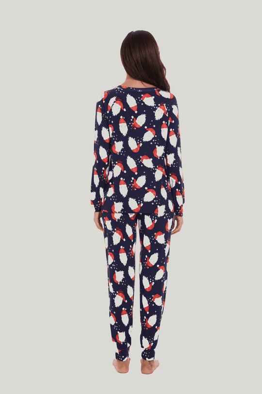 Customized Bamboo Spandex Women'S Christmas Printed Loungewear Factories-2411820018