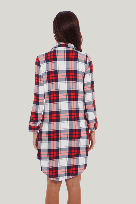 Customized Bamboo Spandex Women'S Long Sleeve Nightshirt Factories-21145013