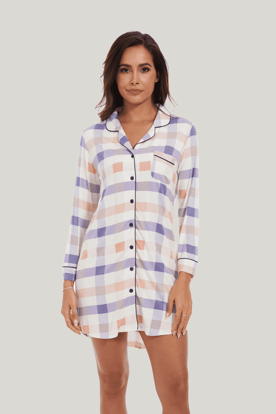 Women'S Long Sleeve Nightshirt Factories