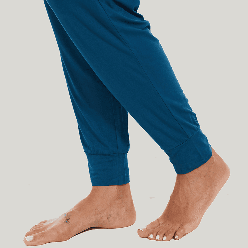 Customized Bamboo Spandex Women'S Short Sleeve Long Pants Loungewear Factories-2411820107