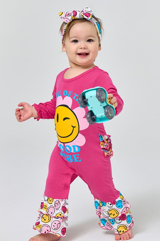 Customized Bulk Bamboo Baby Jumpsuit And Hairband Factory-2417360009