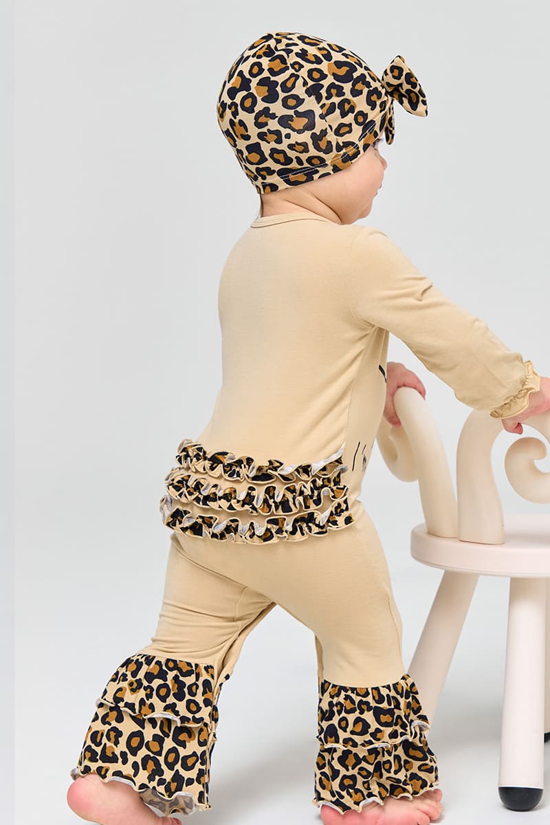 Customized Bulk Bamboo Baby Jumpsuit And Hairband Factory-2417360009