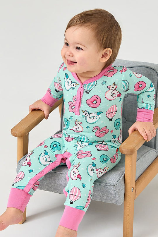 Customized Bulk Bamboo Baby Onsies With Buttons-2416520414