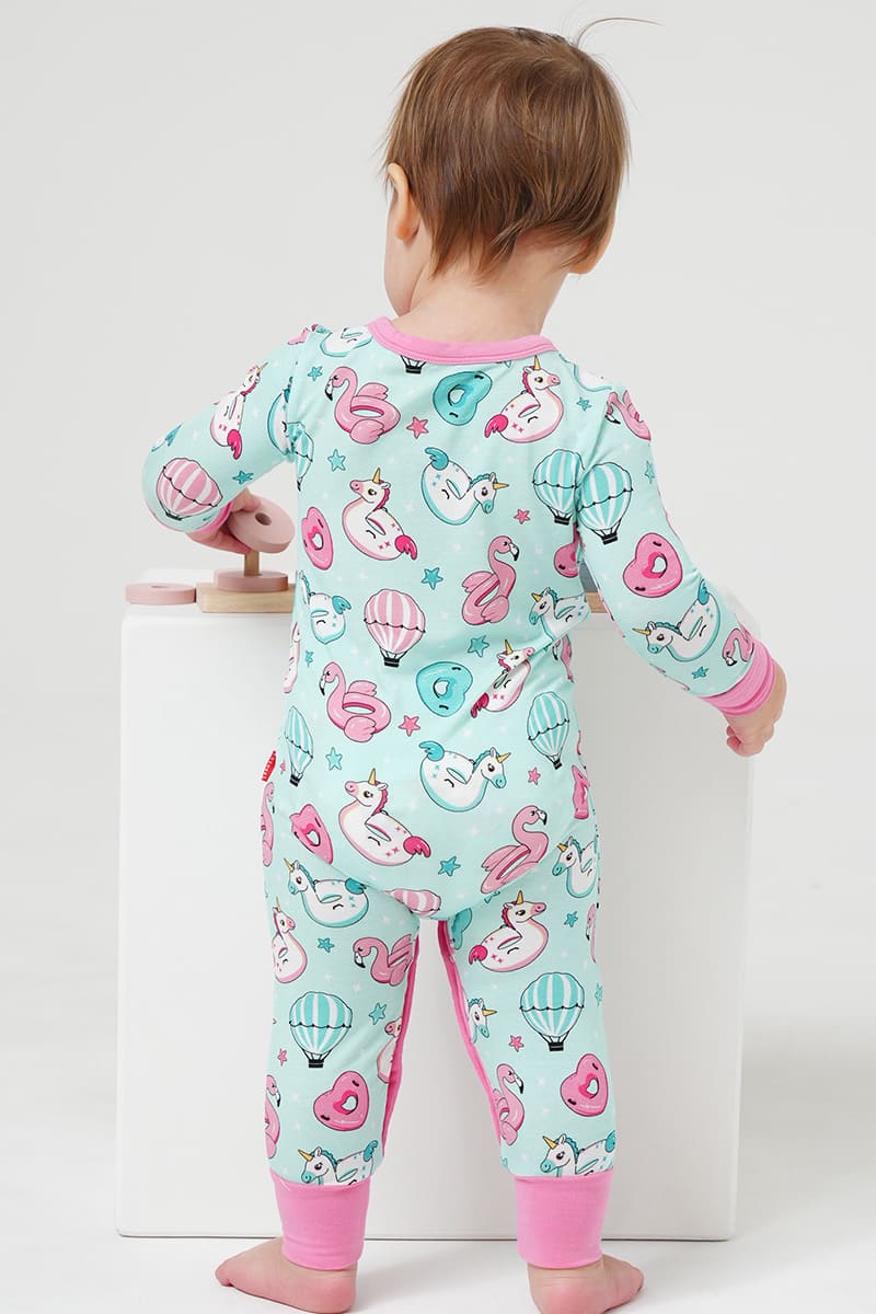 Customized Bulk Bamboo Baby Onsies With Buttons-2416520414