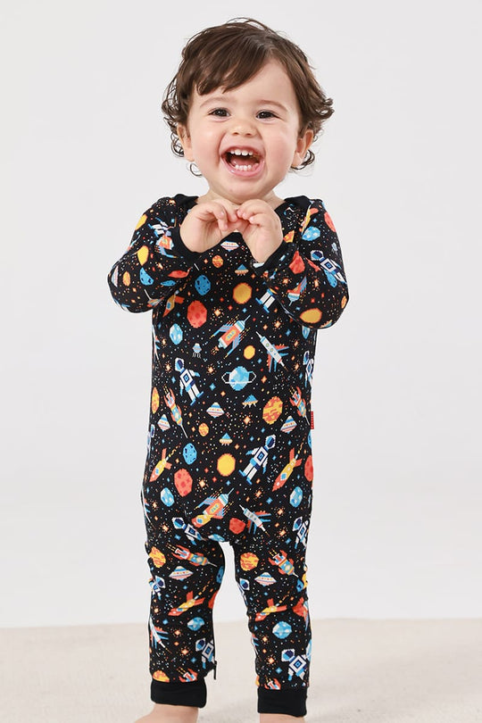 Customized Bulk Bamboo Baby Zippy Jumpsuit
